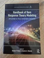 Handbook of Item Response Theory Modeling Steven P. Reise &, Ophalen of Verzenden