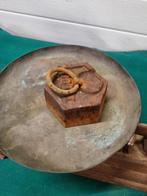 -	Weegschaal force oud  opknapper, Verzamelen, Retro, Ophalen of Verzenden