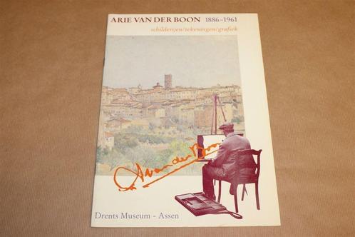 Arie van der Boon. Schilderijen/tekeningen/grafiek., Boeken, Kunst en Cultuur | Beeldend, Gelezen, Schilder- en Tekenkunst, Ophalen of Verzenden