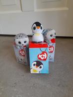 Kleine knuffeltjes zeehondje 2x pinguïn, Kinderen en Baby's, Speelgoed | Knuffels en Pluche, Nieuw, Overige typen, Ophalen of Verzenden