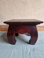 OPIUM TAFELTJE 25x25cm 21cm Hoog, Huis en Inrichting, Tafels | Bijzettafels, Ophalen of Verzenden, Rechthoekig, Minder dan 55 cm