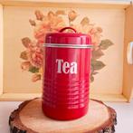 Typhoon 'Vintage Kitchen', rode emaille theebus, Ophalen of Verzenden, Zo goed als nieuw