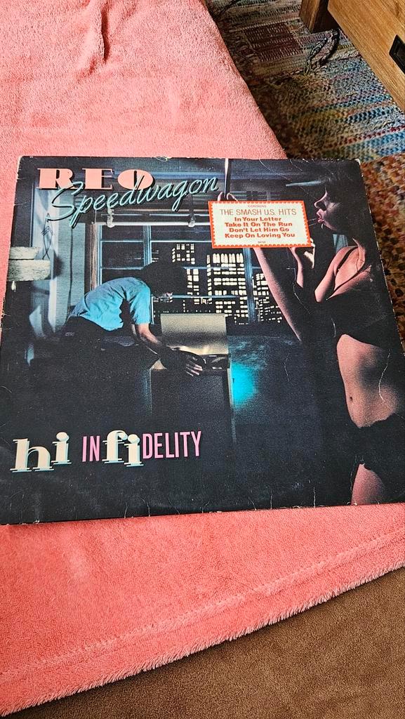 REO Speedwagon - Hi Infidelity LP, Cd's en Dvd's, Vinyl | Pop, Gebruikt, 1980 tot 2000, Ophalen of Verzenden