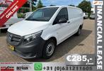 Mercedes-Benz Vito 116 CDI Lang 2020 - Lease 72x 285, -p/mnd, Auto's, Gebruikt, Zwart, Bedrijf, 2 stoelen