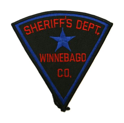 Patch / Embleem USA Police Sheriff Winnebago, Verzamelen, Militaria | Algemeen, Embleem of Badge, Amerika, Verzenden