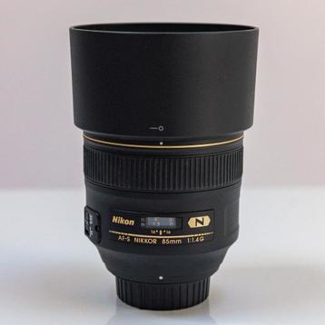 Nikkon AF-S 85 mm/f/1.4E ED beschikbaar voor biedingen