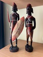 2 Houten Beeldjes, Antiek en Kunst, Ophalen of Verzenden