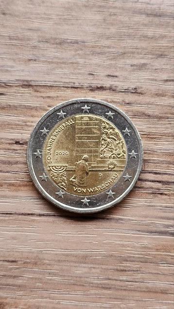 Duitse 2 Euro Herdenkingsmunt 2020 beschikbaar voor biedingen
