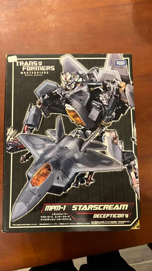 Transformers Masterpiece MPM-1 Starscream., Verzamelen, Transformers, Zo goed als nieuw, G1, Autobots, Ophalen of Verzenden