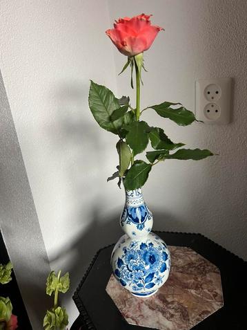 21 cm hoog vaasje delftsblauw de porceleyne fles uit 1982 beschikbaar voor biedingen