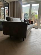 Antraciete Bank - 220cm, Huis en Inrichting, Banken | Bankstellen, Ophalen, Gebruikt, Driepersoons, 75 tot 100 cm