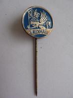 oud metalen auto speldje merk - VAUXHALL - kleur blauw, Verzamelen, Speldjes, Pins en Buttons, Ophalen of Verzenden, Merk, Speldje of Pin