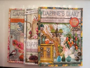 3 x tijdschrift Daphne's Diary 2013 en 2015.  NIEUW beschikbaar voor biedingen