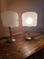 Set Vintage Italiaanse tafellampen Murano Vetri, Ophalen of Verzenden