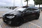 Tesla Model X Long Range 7p. Raven, Trekhaak, TOPSTAAT!, Auto's, Model X, USB, Zwart, 2433 kg