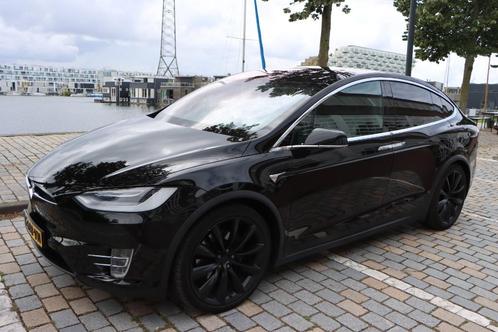 Tesla Model X Long Range 7p. Raven, Trekhaak, TOPSTAAT!, Auto's, Tesla, Particulier, Model X, 4x4, Achteruitrijcamera, Adaptieve lichten