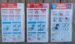 Safety Cards KLM, Verzamelen, Luchtvaart en Vliegtuigspotten, Ophalen of Verzenden, Zo goed als nieuw, Kaart, Foto of Prent