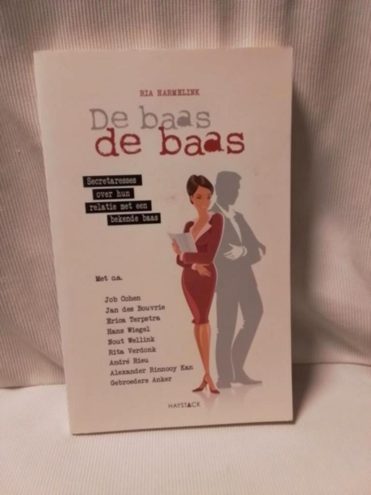De Baas de Baas - Ria Harmelink, Boeken, Biografieën, Zo goed als nieuw, Overige, Ophalen of Verzenden