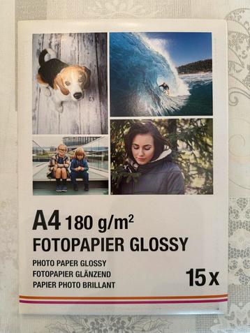 A4 Glanzend Fotopapier - 180 g/m² beschikbaar voor biedingen