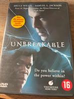 Unbreakable DVD, Vanaf 16 jaar, Ophalen of Verzenden, Gebruikt, Bovennatuurlijke thriller