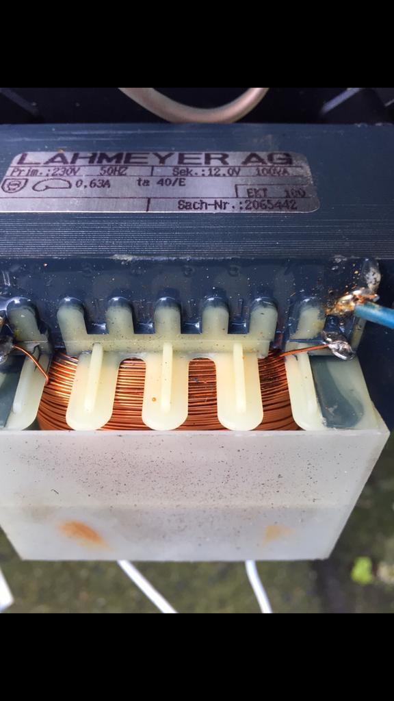 Trafo/Transformator (220/12volt)100 VA, Hobby en Vrije tijd, Elektronica-componenten, Zo goed als nieuw, Ophalen of Verzenden