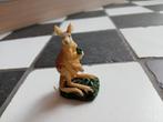 Dierfiguur Kangoeroe met jong in buidel zeer goede staat, Verzamelen, Dierenverzamelingen, Ophalen of Verzenden, Zo goed als nieuw