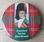 Schots blik vintage Schotland Crawford Tartan shortbread, Ophalen of Verzenden, Gebruikt, Koek(jes), Overige merken