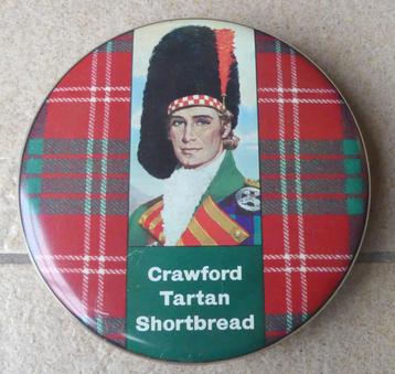 Schots blik vintage Schotland Crawford Tartan shortbread beschikbaar voor biedingen