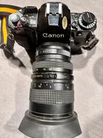 Canon A1 complete set voor analoge fotografie, Audio, Tv en Foto, Fotografie | Lenzen en Objectieven, Zo goed als nieuw, Verzenden