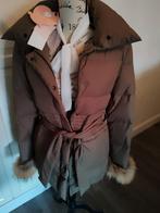 Luxe Jacky jas met bont - Maat S, Nieuw!, Bruin, Jacky, Nieuw, Ophalen of Verzenden