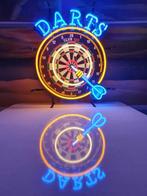 Darts neon licht reclame mancave gameroom decoratie lamp, Neon, Lichtbak of (neon) lamp, Nieuw, Ophalen of Verzenden