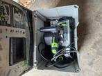 Festool ts 55 zaag, Doe-het-zelf en Verbouw, Gereedschap | Zaagmachines, Ophalen, Invalzaag, Zo goed als nieuw, 30 tot 70 mm