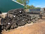 Geimpregneerde palen 12-14cm, 5 en 5,5m lang, tuinpalen, Ophalen of Verzenden, Gebruikt, 250 cm of meer, Palen