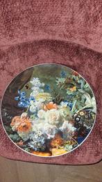 Heinen Delftsblauw Bloemenpracht Bord, Antiek en Kunst, Ophalen