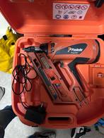 Paslode IM90i Impulspistool met accessoires, Ophalen of Verzenden, Gebruikt