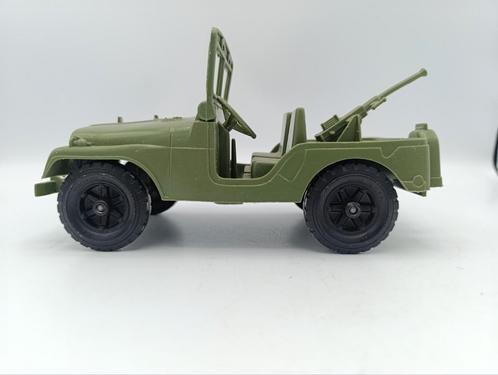 VINTAGE PROCESSED PLASTIC CO. WILLYS ARMY JEEP 739,USA MADE, Hobby en Vrije tijd, Modelauto's | Overige schalen, Zo goed als nieuw