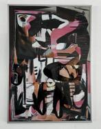 Uniek kunstwerk van Jelte van der Lugt - Collage, Ophalen of Verzenden