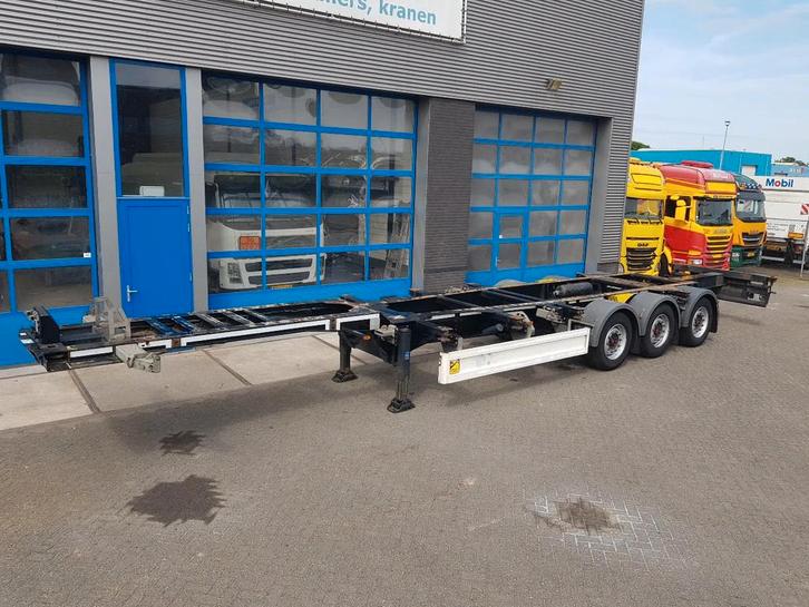 Renders 3DFCST multi chassis SAF Schijfremmen (bj 2020), Auto's, Vrachtwagens, Bedrijf, Te koop, Aanhangers en Opleggers, Overige brandstoffen