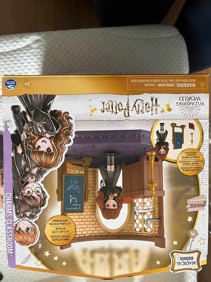 Harry Potter Charms Classroom Speelset Hermione, Kinderen en Baby's, Speelgoed | Actiefiguren, Nieuw, Ophalen of Verzenden