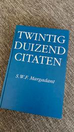 Twintigduizend citaten, Ophalen of Verzenden, Zo goed als nieuw