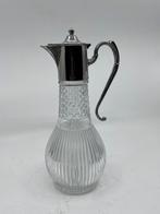 Engelse claret jug, schenkkan, wijnkan, waterkan verzilverd, Ophalen of Verzenden
