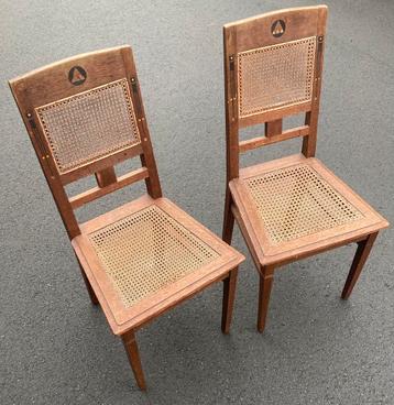 Art deco eetkamerstoelen beschikbaar voor biedingen