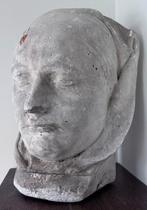 Heel ou dodenmasker van een vrouw (een non?), Ophalen of Verzenden