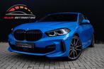 BMW 1-serie 118i M sport, Pano, Sfeer, Apple carplay, Eerste, 65 €/maand, 136 pk, Gebruikt, Blauw