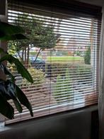 Houten jaloerzie 173 (br) x 180  (hoog), Huis en Inrichting, Stoffering | Gordijnen en Lamellen, Ophalen, Gebruikt, Bruin, 150 tot 200 cm