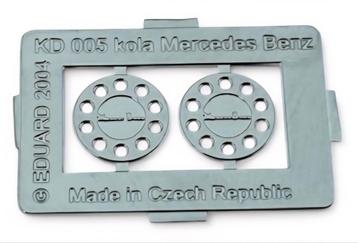 Wielplaten chroom Mercedes-Benz (oude type)
 beschikbaar voor biedingen