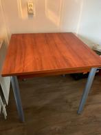 Vierkante Tafel, Huis en Inrichting, Tafels | Eettafels, Ophalen, Gebruikt, 50 tot 100 cm, Vierkant
