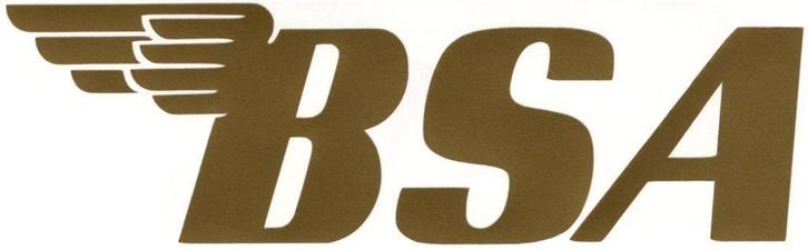 BSA sticker #4, Motoren, Accessoires | Stickers, Verzenden