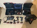 Bosch pro 18V set, Doe-het-zelf en Verbouw, Ophalen, Gebruikt