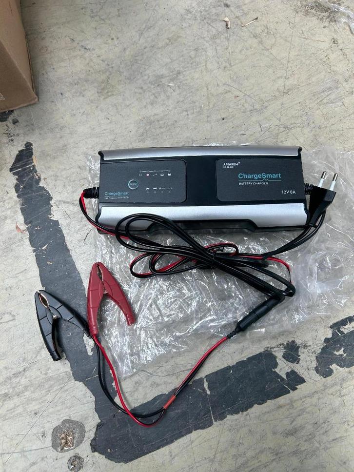 Amarew ChargeSmart 8A Acculader, Watersport en Boten, Accessoires en Onderhoud, Zo goed als nieuw, Motor en Techniek, Ophalen of Verzenden